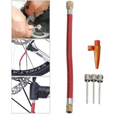 MidasTech  Pompa Iğne Başlık Seti Top Bisiklet Lastiği Şişirme Iğneleri