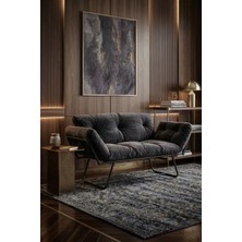 AVYNA Alvento™ Foldrelax Kanepe | Premium Çift Fonksiyonlu Koltuk - Füme