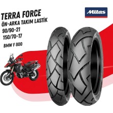 Bmw F800 Mitas 90/90-21 + 150/70-17 Terra Force Ön - Arka Takım Lastik