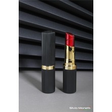 Feyza Design Siyah Özel Tasarım Ruj ve Gazlı Çakmak Seti, Zarif ve Şık Tasarım