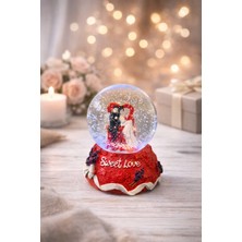 Home Sweet Love LED Işıklı Müzikli Kar Küresi