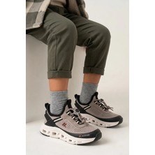 Ayakkabı Fuarı Elit İH1-F-BZX001-26Y Filet Kız Çocuk Klasik Sneaker Kum