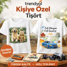 Kişiye Özel Baskılı Beyaz Tişört