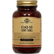 Solgar Coenzyme Q10 100MG 30 Kapsül
