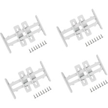 Nexgen 4 Adet Bebek Çocuk Koruma Kilidi - Dolap Çekmece Kilidi Sürgülü Kilit