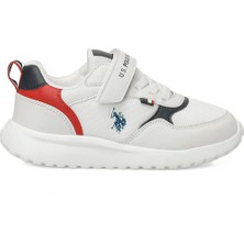 U.s. Polo Assn. Posse Jr 6fx Beyaz Erkek Çocuk Sneaker