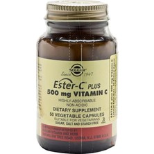 Solgar Ester-C Plus 500 Mg 50 Vegetable Kapsül