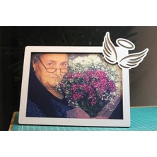 Diken Store Melek Ahşap Fotoğraf Çerçevesi
