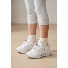 Ayakkabı Fuarı Elit İH1-F-BZX001-26Y Filet Kız Çocuk Klasik Sneaker Beyaz
