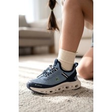 Ayakkabı Fuarı Elit İH1-P-BZX001-26Y Patik Kız Çocuk Klasik Sneaker Indigo