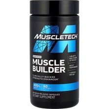 Muscletech Muscle Builder Nitric Oxide Muscle Gain Performance 400MG Peak Atp Strength 60 Caps