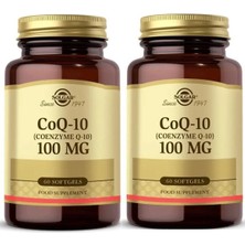 Solgar Coenzyme Q-10 100 Mg 60 Softgel 2 Adet