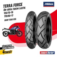 Mitas 120/70-19 + 170/60-17 Terra Force Lastik Takımı