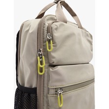 Parfois Teknik Kumaş Kabin Boy Sırt Çantası 14 Litre Kapasite Gri Renk Hafif Tasarım 25X40X15(UXYXG).