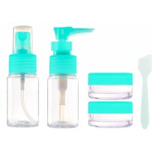 Nexgen Parfüm Şişesi - Kozmetik Şişesi - 5li Seyahat Doldurulabilir Kozmetik Seti