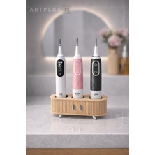 ArtPera 3D Şarjlı Diş Fırçaları Için 3’lü Stand | Mobilya Estetiğinden Ilham Alan Tasarım