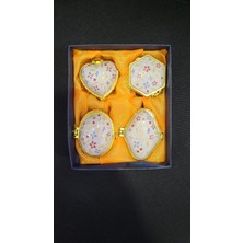 Es Dekor 4 Adet Mini Ilaç Kutusu (Dış Kutu Ölçüsü 13X10CM)