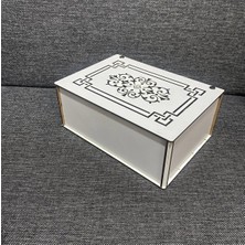 Diken Store Doğal Ahşap Çay Kutusu 9 Bölmeli Kapaklı Poşet Bitki Çayı Saklama Kabı Organizer Kutu (Tea Box)