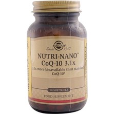 Solgar Nutri-Nano Coq-10 50 Kapsül