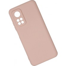 Marsilyan Xiaomi Mi 10T Kılıf Nano Içi Kadife Silikon - Pudra
