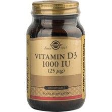 Solgar Vitamin D3 1000 Iu 100 Kapsül -(MIAD:11/2024)