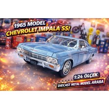 Aksoy Toys 1965 Chevrolet Impala Ss 1:24 Ölçek Metal Diecast Model Araba