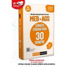 Pegem Akademi Yayıncılık 2026 Meb-Ags Türkiye Coğrafyası Tamamı Çözümlü 30 Deneme E-Kitap