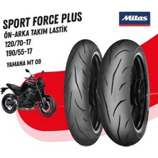 Honda Cb 1000 R Mitas 120/70-17 + 190/55-17  Sport Force + Lastik Takımı