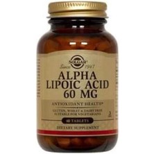 Solgar Alpha Lipoic Acid 60 Mg 60 Kapsül