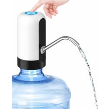 Busstier USB Şarjlı Otomatik Damacana Su Pompası 1200MAH Elektrikli Su Dispenseri Tüm Damacanalarla Uyumlu