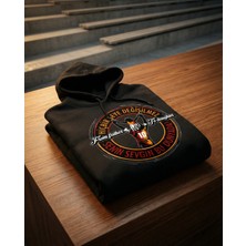 Giallo Rosso Babadan Kızına Kapşonlu Hoodie