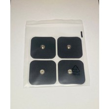 Sezince Çıt Çıt Elektrot Compex ile Uyumlu 5x5 Siyah 4lü 1 Paket