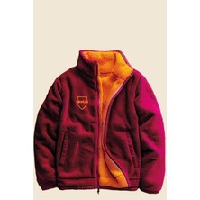 Çift Taraflı Giallo Rosso Peluş