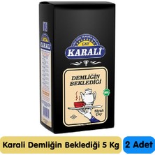 Karali Çay Karali Demliğin Bekledği Siyah Çay 5 kg 2 Paket