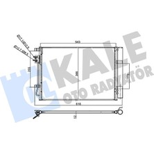 353130 Kondenser Hyundaı I20 1.2 12- Al/al