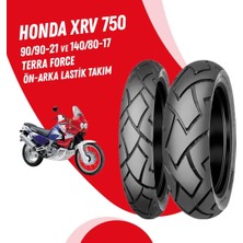 Honda Xrv 750 Mitas 90/90-21 + 140/80-17 Terra Force Lastik Takımı