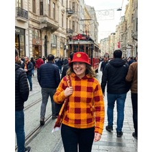 Giallo Rosso Bucket Şapka