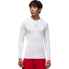 Nike Jordan Erkek Siyah Uzun Kollu Fonksiyonel Tişört - Dri-Fıt Teknolojili