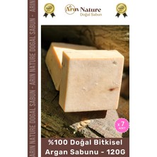 Carlburn #argansabunu %100 Doğal Güzel Kokulu El Yüz Saç Vücut Orijinal Bitkisel Argan Sabunu 120G - 7 Adet