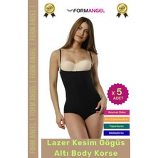 Carlburn #korse Iz Göstermeyen Lazer Kesim Toparlayıcı Şekillendirici Kaymaz Göğüs Altı Body Korse - 5 Adet