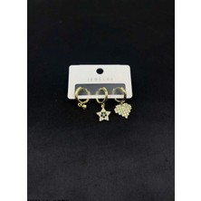 SY Aksesuar Deluxe Gold Küpe