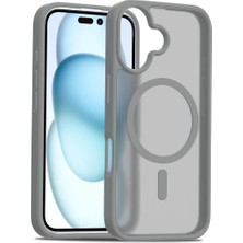 Shepherds iPhone 16 Uyumlu Magsafe Mıknatıslı Darbe Emici Şeffaf Silikon Kılıf - Premium Koruma Kapak