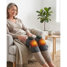 Flamex Şarjlı Isıtmalı Diz Omuz Masaj Bandı Titreşimli Eklem Masaj Cihazı 2li Paket