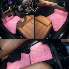 Yastıkland Pembe Peluş Paspas