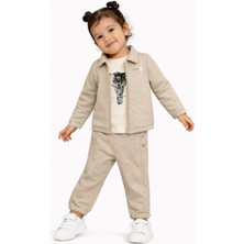 Bebepan Pinky Kız Çocuk Eşofman 3 Lü Takım