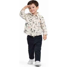 Bebepan Kıng Emp Erkek Çocuk Gömlek Pantolon Takım