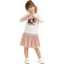 Bebepan Kız Çocuk Etek Badi Takım