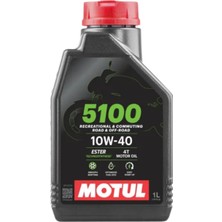 Motul 5100 4t 10W40 1l Yarı Sentetik Motosiklet Yağı