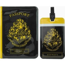 Cinereplicas Harry Potter Hogwarts Pasaport Kılıfı ve Valiz Etiketi Seti