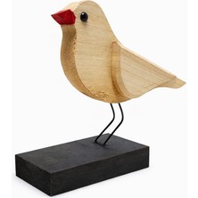Ceren Wooden El Yapımı Ahşap Kuş Deko